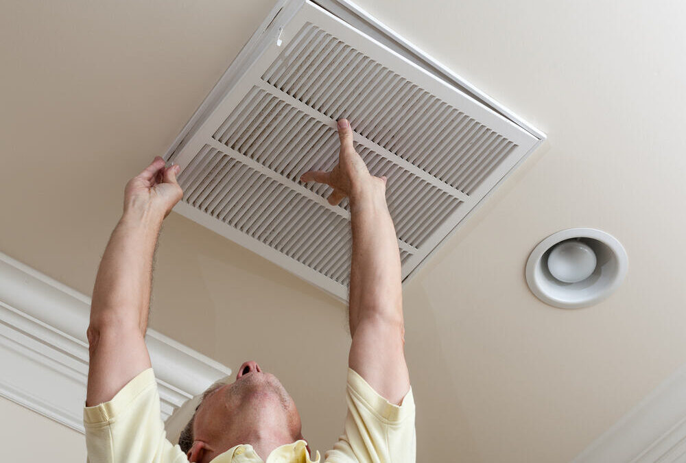 best way to remove musty smell from HVAC